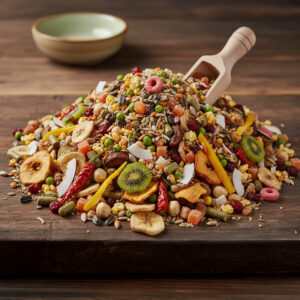 Shambi mixtura mezcla premium loros 15 kg.